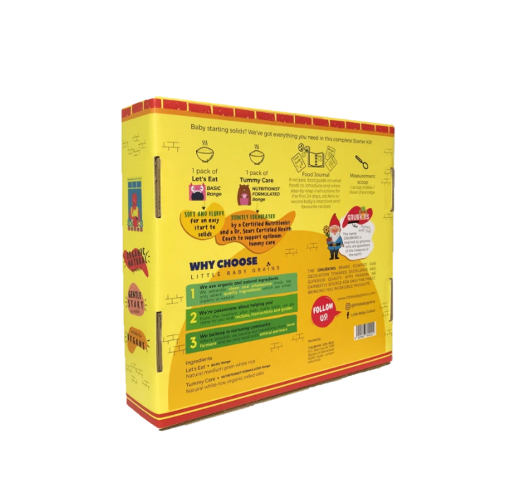 Gnubkins GOLD Starter Kit for Babies from 6-8 Months