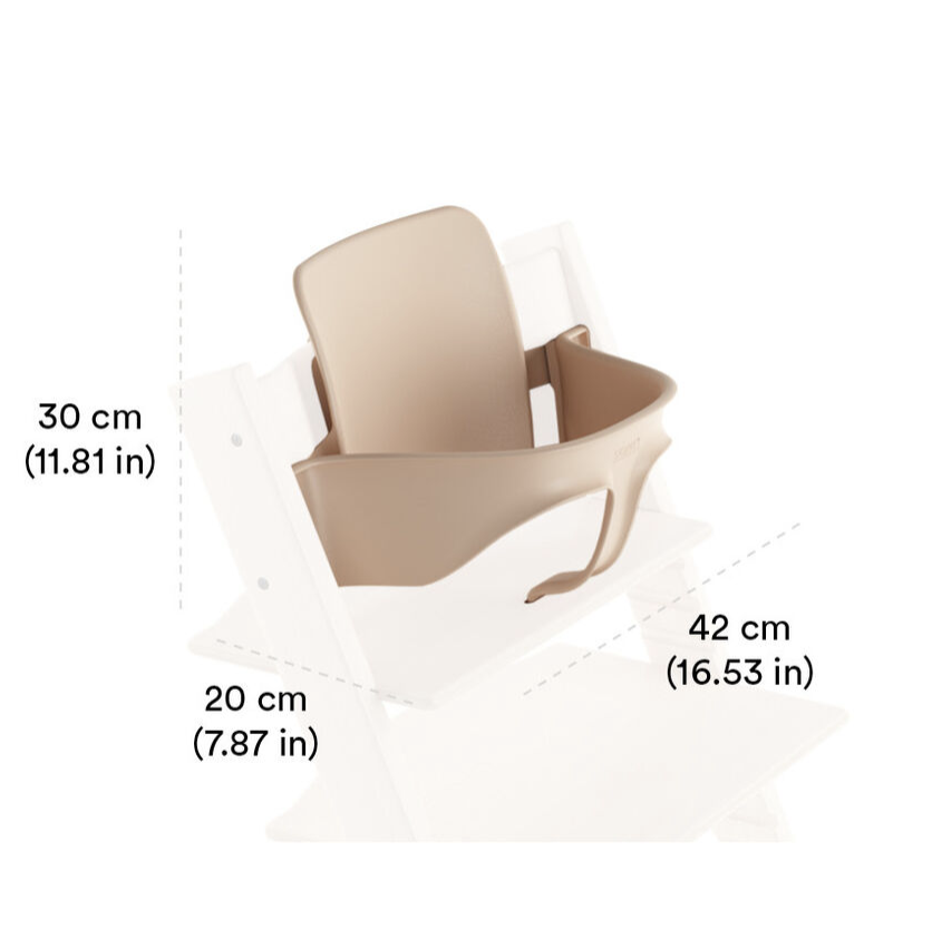 Stokke Tripp Trapp Baby Set (Walnut Brown)