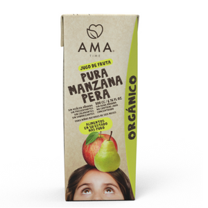 Ama Time Tetra Pack Fruit Juice 200ml Apple & Pear – image 1