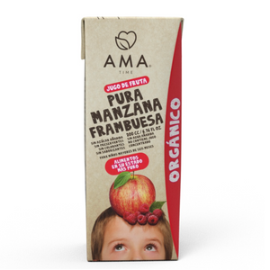 Ama Time Tetra Pack Fruit Juice 200ml- Apple & Raspberry