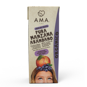Ama Time Tetra Pack Fruit Juice 200ml Apple & Blueberry – image 1