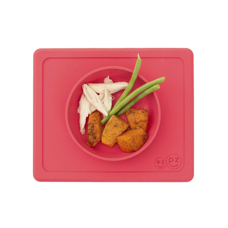EZPZ Mini Bowl- Pink - image 3 - Happikiddo.com