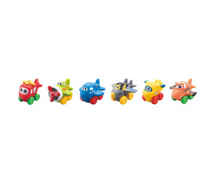 Simple Dimple Vinyl Toys + Play Mat Set- Planes