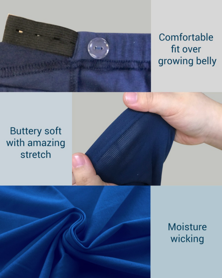 Bmama Slim Fit Maternity Legging- Black