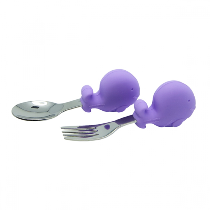 Marcus & Marcus Palm Grasp Spoon & Fork Set- Willo
