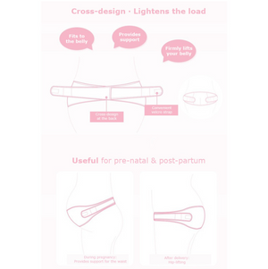 Bmama Pregnancy Belt- Pink