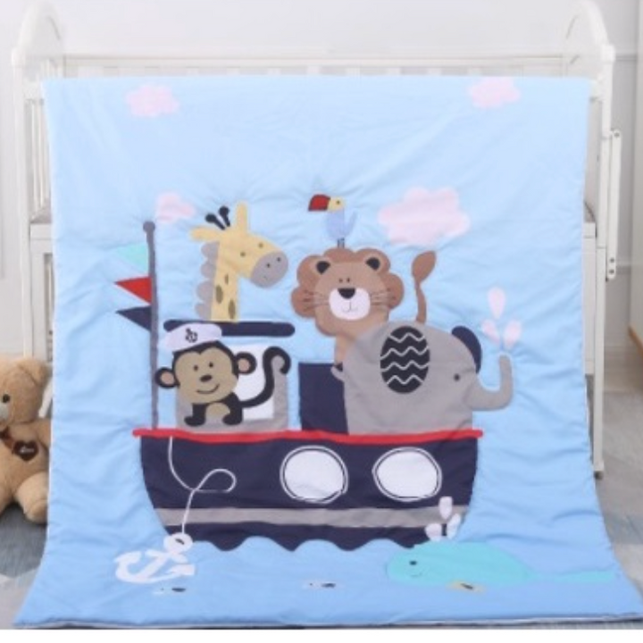 Akarana Baby Animal Theme Baby Quilt