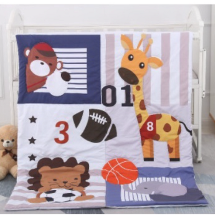 Akarana Baby Animal Theme Baby Quilt