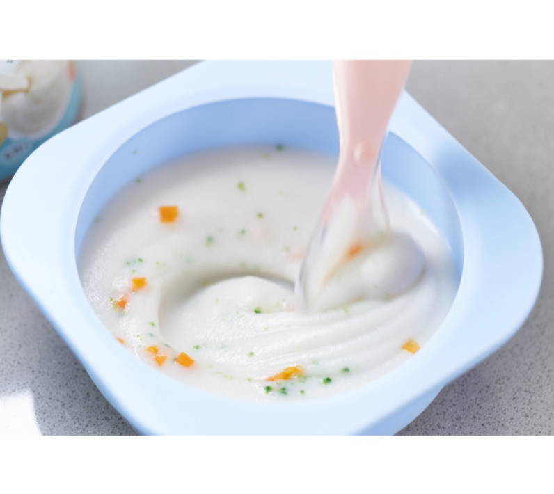 Mama Cooks Organic Baby Porridge Brown Jasmine Rice with Wholegrain Riceberry, Broccoli and Carrot 180g