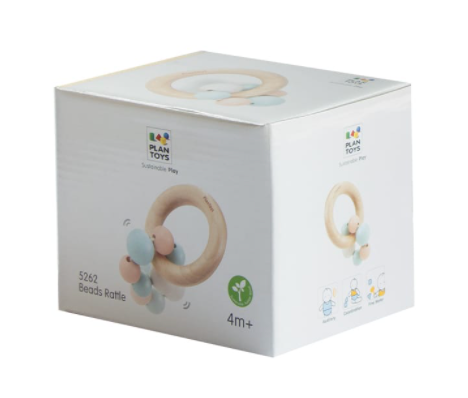 Plan Toys Beads Rattle