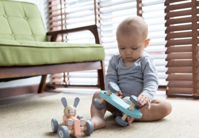 Plan Toys Bunny Racing Car