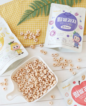 Ibobomi Rice Ring Puffs- Apple (From 12 months)