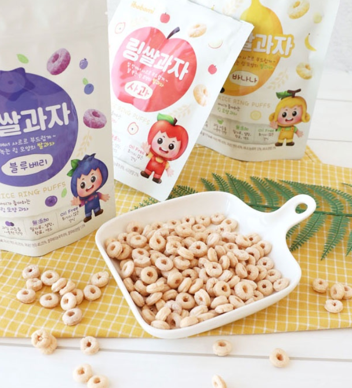 Ibobomi Rice Ring Puffs- Banana (From 12 months)
