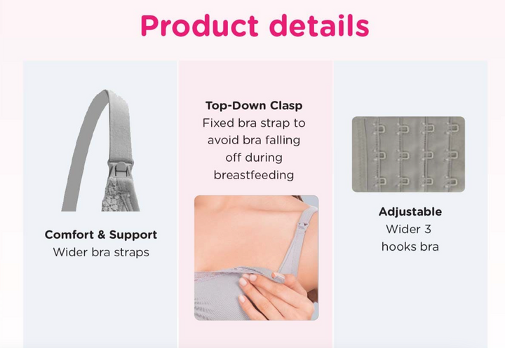 Lunavie Seamless Nursing Bra