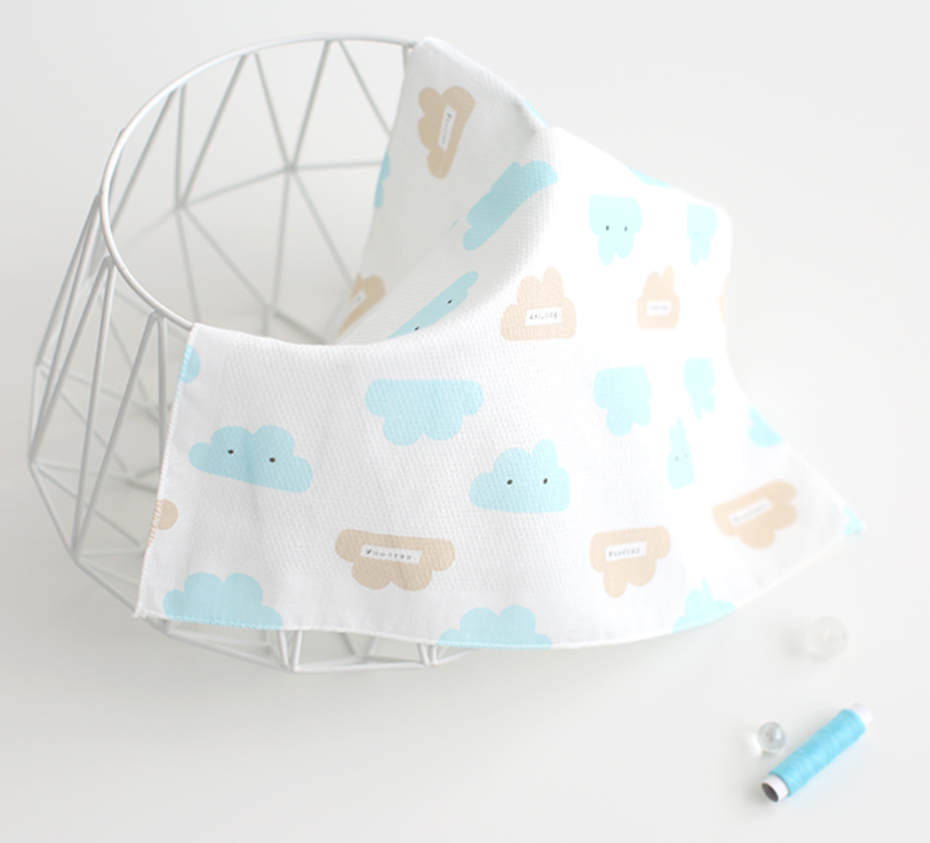 Dalpong Handkerchief 10pcs- Clouds