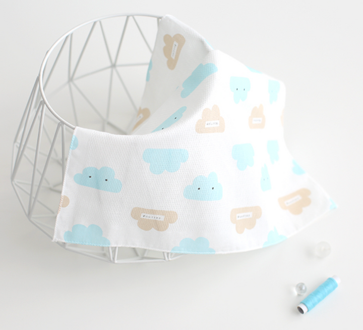 Dalpong Handkerchief 10pcs- Clouds
