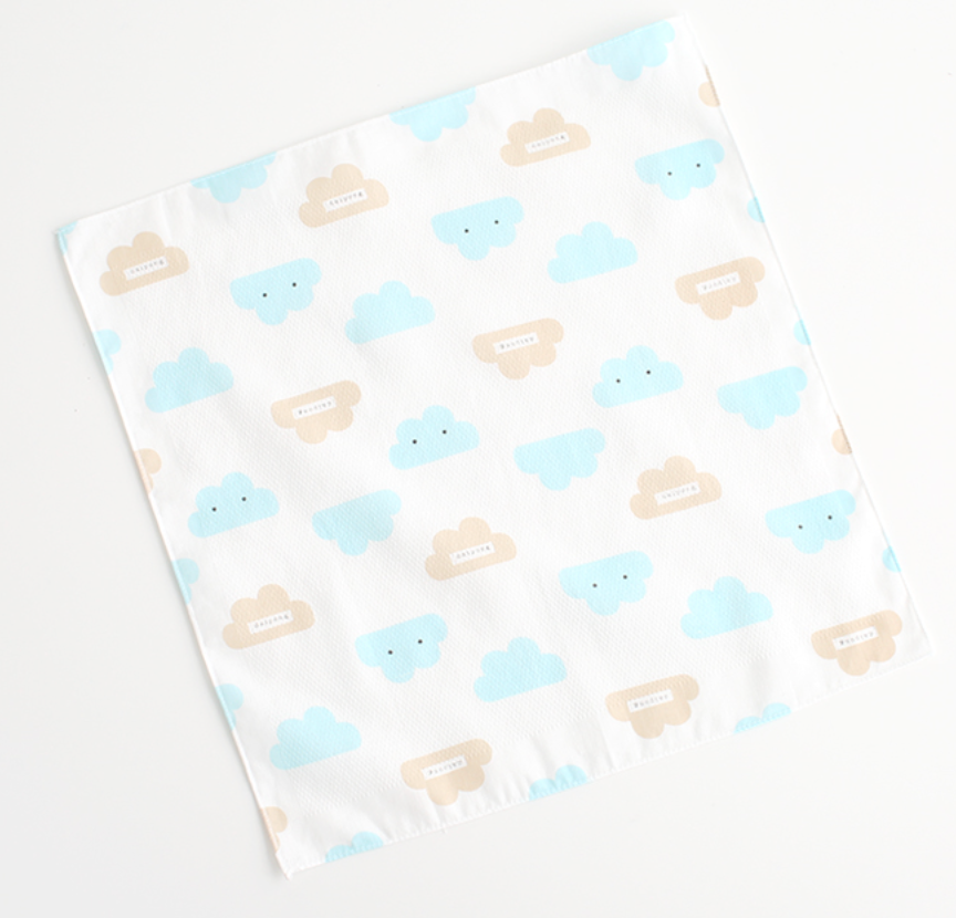Dalpong Handkerchief 10pcs- Clouds