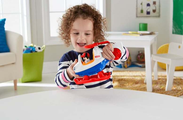 Fisher-Price Little People Vehicles- Helicopter (DNM75)