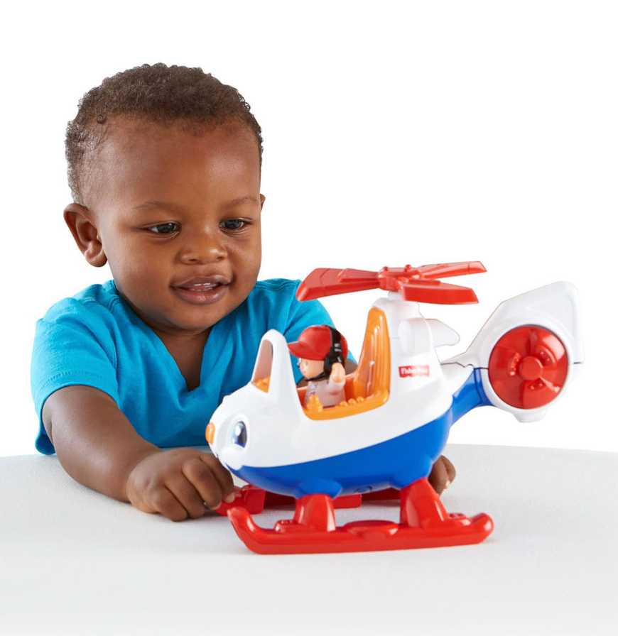 Fisher-Price Little People Vehicles- Helicopter (DNM75)