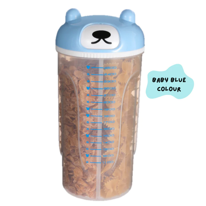 Gnubkins Multi-Compartment Container- Baby Blue