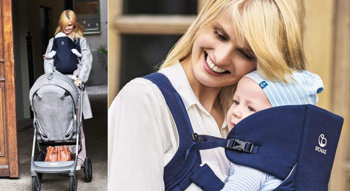 Stokke MyCarrier Front and Back Carrier (Marina Mesh)