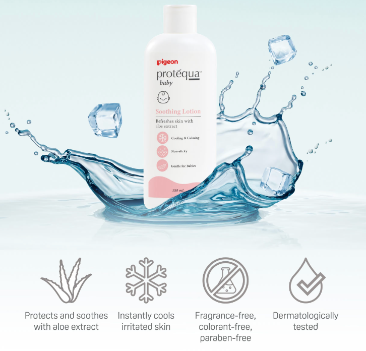 Pigeon Protequa Baby Soothing Lotion 180ml
