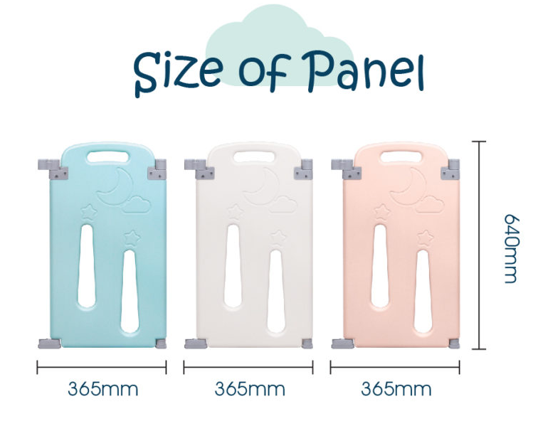 Coby Haus Fence Foldable Panel 4pcs/Set