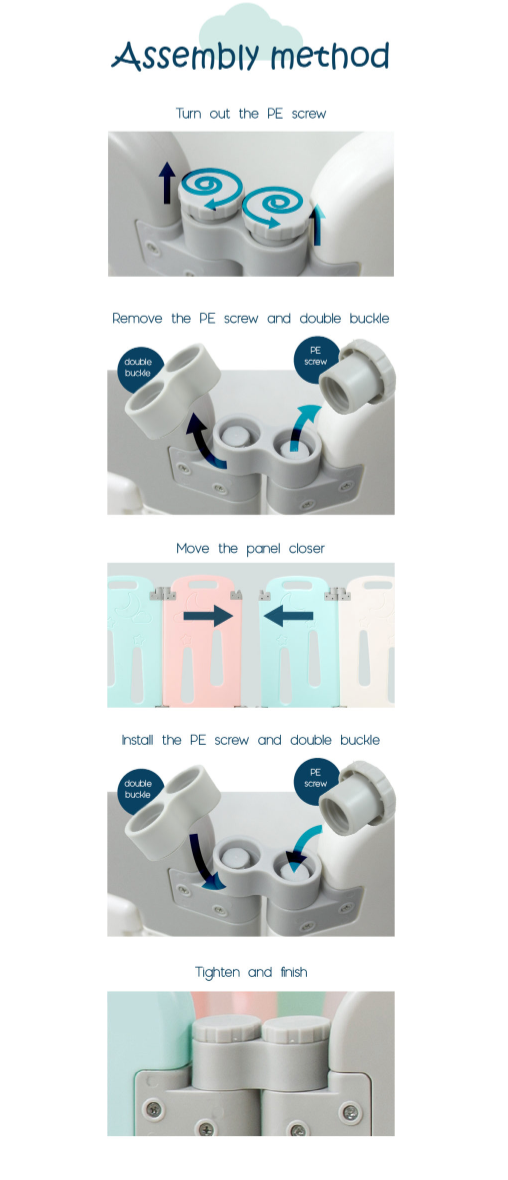 Coby Haus Fence Foldable Panel 4pcs/Set