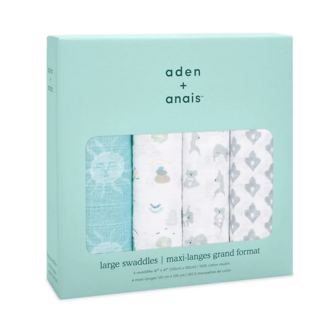 Aden + Anais Classic Swaddle 4 pcs