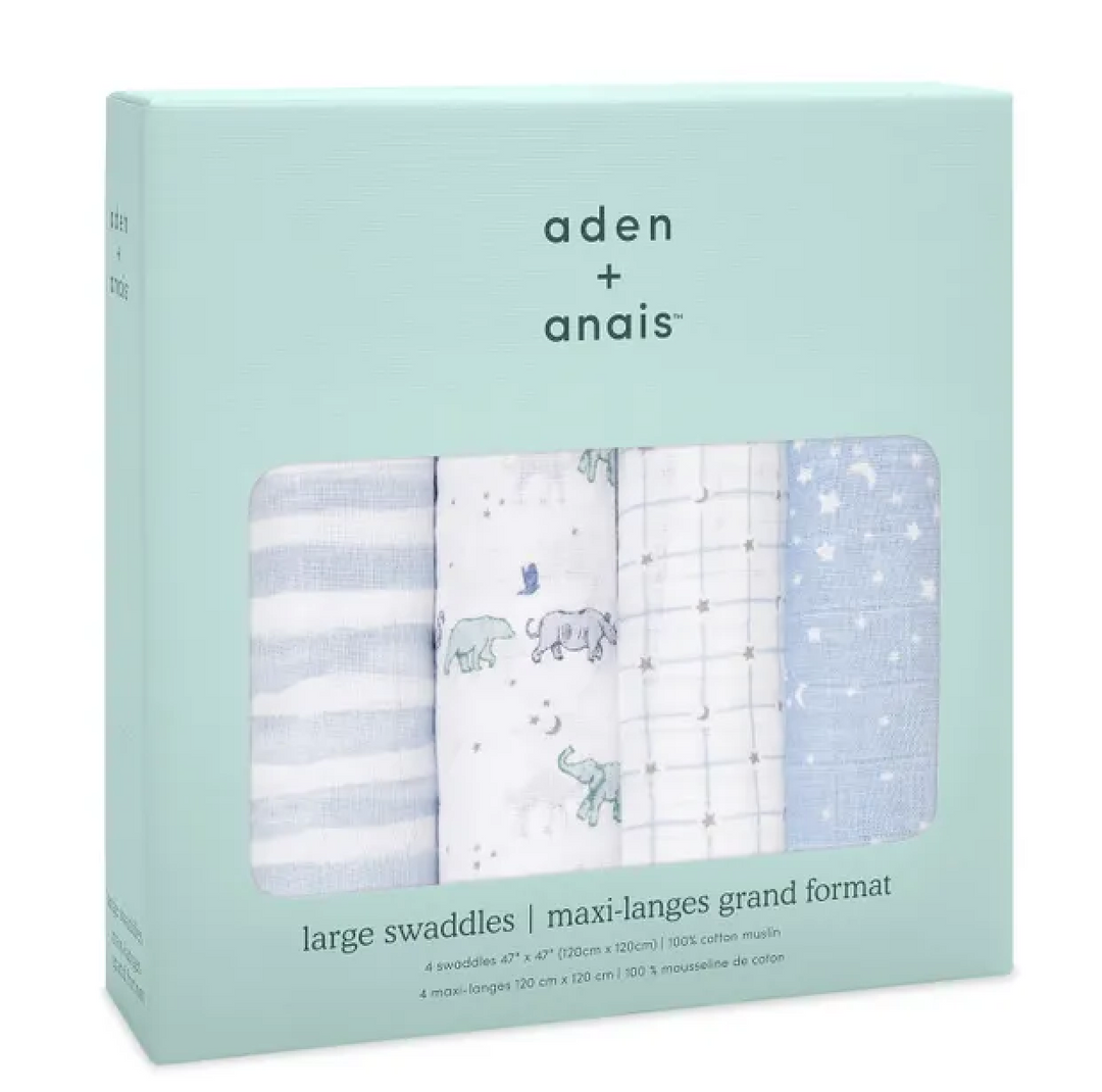 Aden + Anais Classic Swaddle 4 pcs