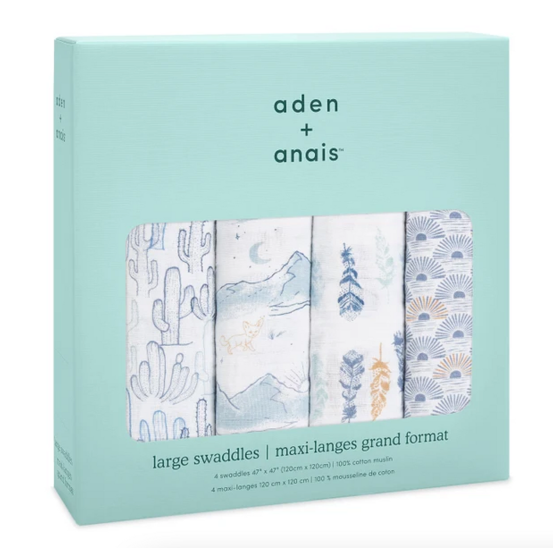 Aden + Anais Classic Swaddle 4 pcs