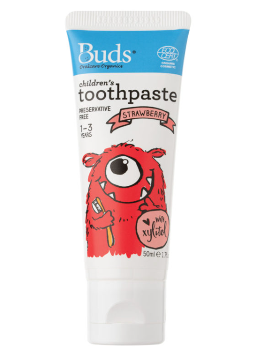 Buds Organics Children Toothpaste with Xylitol 1-3y 50ml