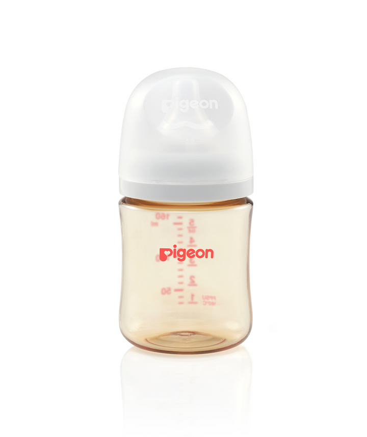 Pigeon SofTouch Wide Neck PPSU Nursing Bottle (Improved Design)