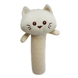 Simple Dimple 100% Organic Cotton Squeakie- Cat