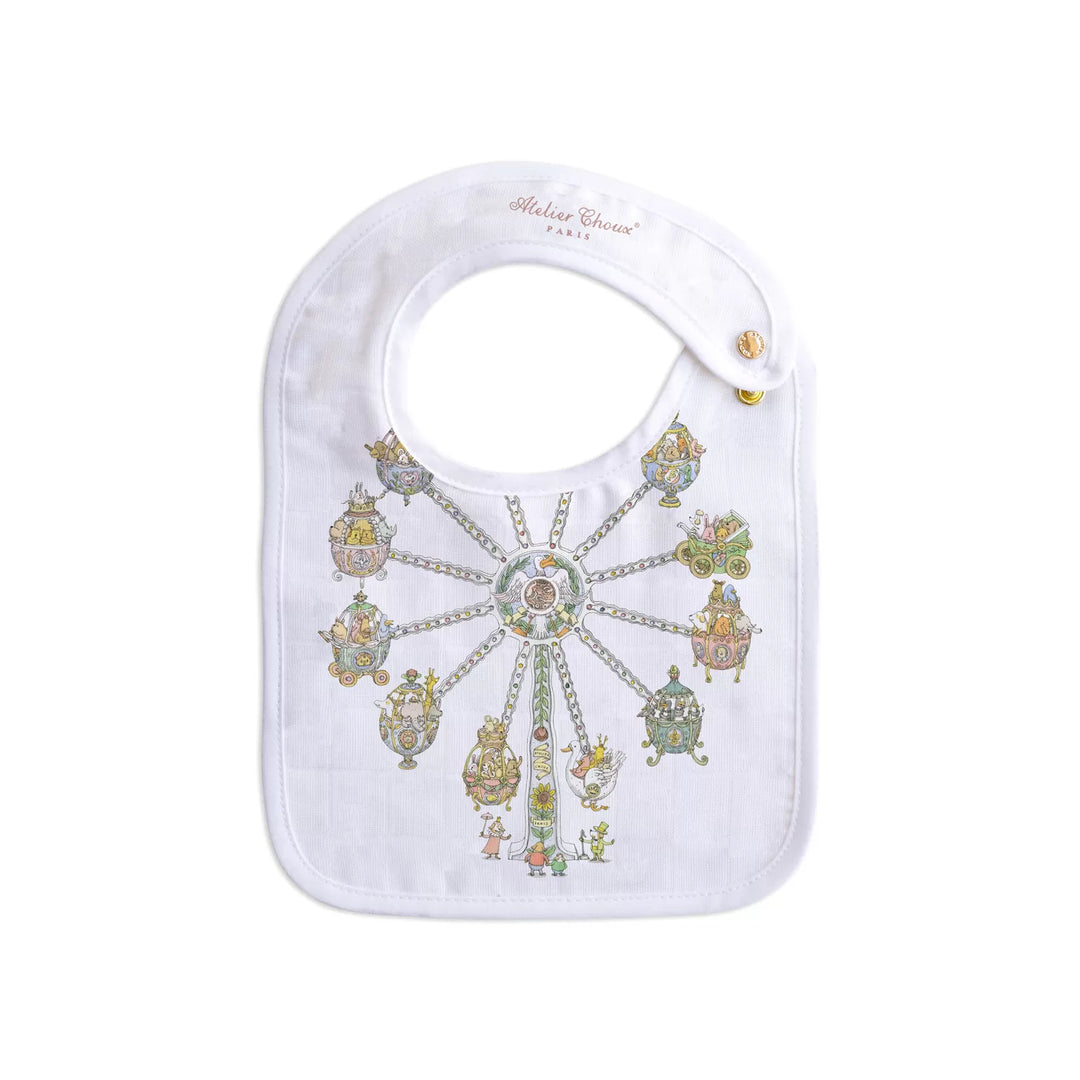Atelier Choux Small Bib- Ferris Wheel