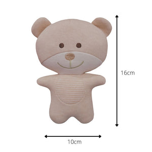 Simple Dimple Organic Stuffed Squeakie Toy- Bear