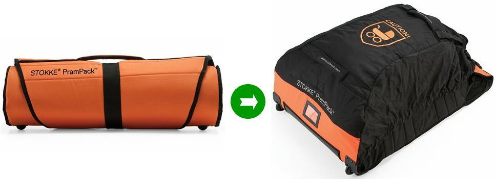 Stokke Pram Pack Transport Bag (Orange)
