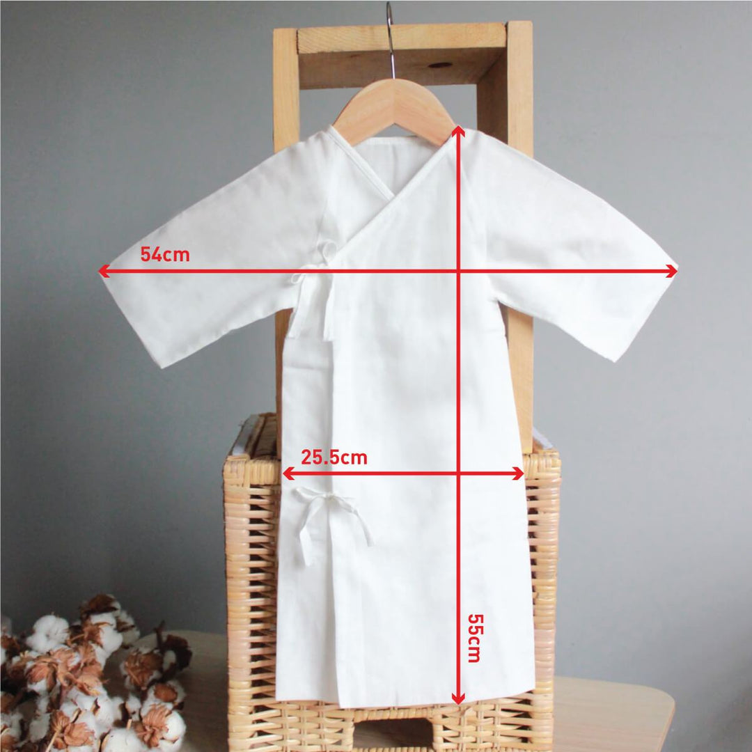 Suzuran Baby Gauze Long Undershirt 2 pcs