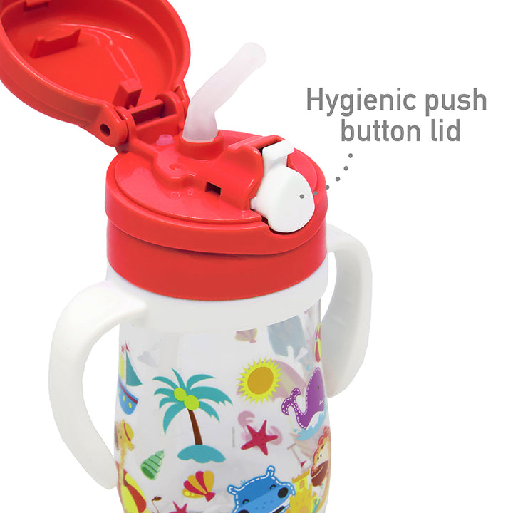 Marcus & Marcus Tritan Straw Bottle 300ml