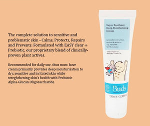 Buds Organics Super Soothing Deep Moisturising Cream 100ml