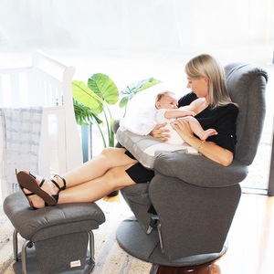 [PRE-ORDER] Babyhood Vogue Glider Chair (Sandstone)