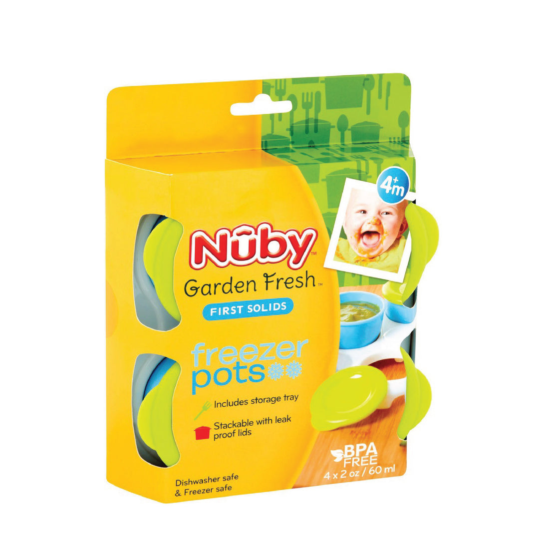 Nuby Garden Fresh First Solids Freezer Pots