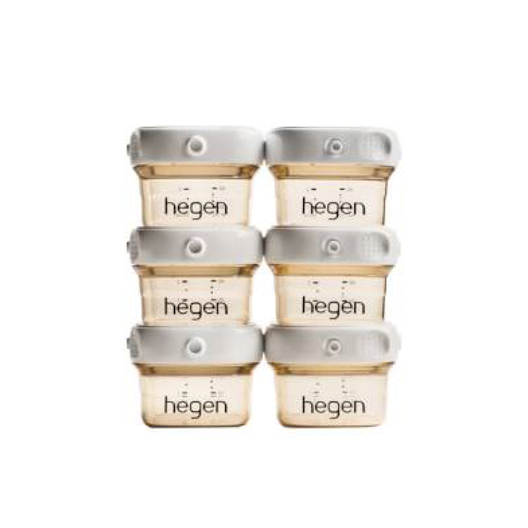 Hegen PCTO 60ml/2oz Breast Milk Storage PPSU (6 pack)
