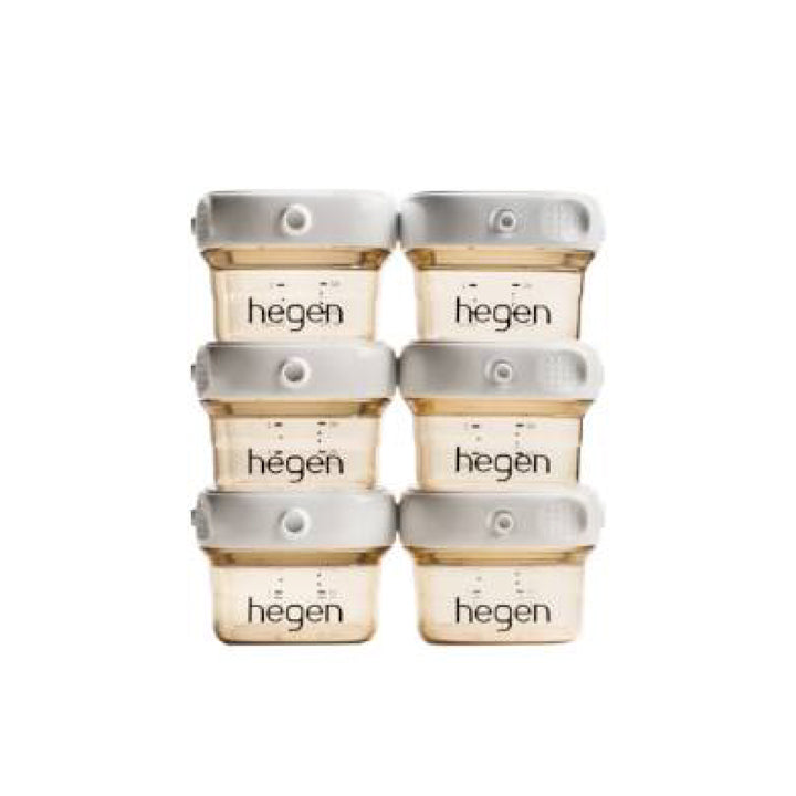 Hegen PCTO 60ml/2oz Breast Milk Storage PPSU (6 pack)
