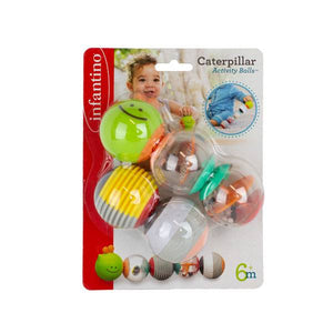 Infantino Caterpillar Activity Balls (F216560)
