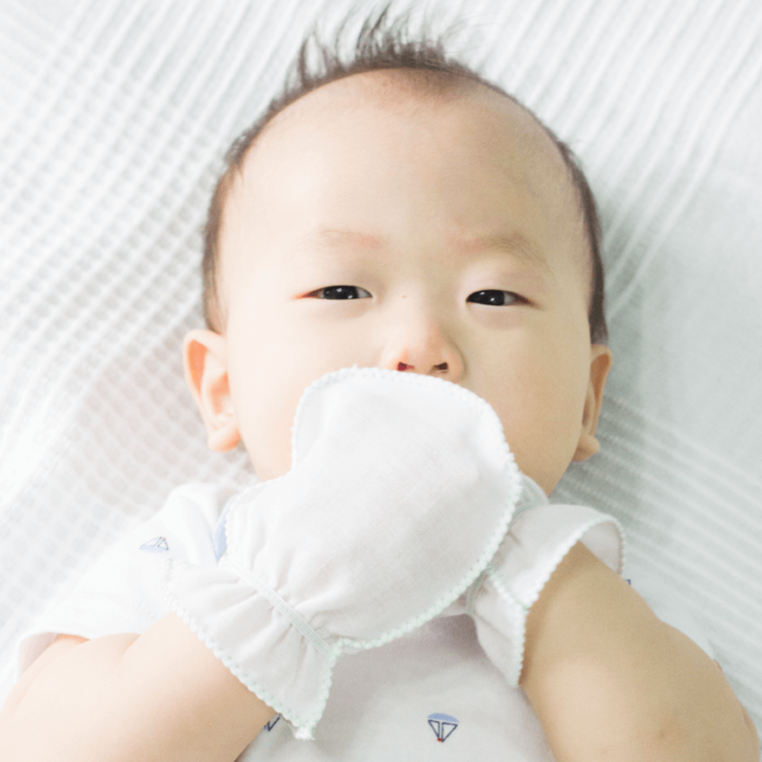 Suzuran Baby Gauze Gloves 2 pairs