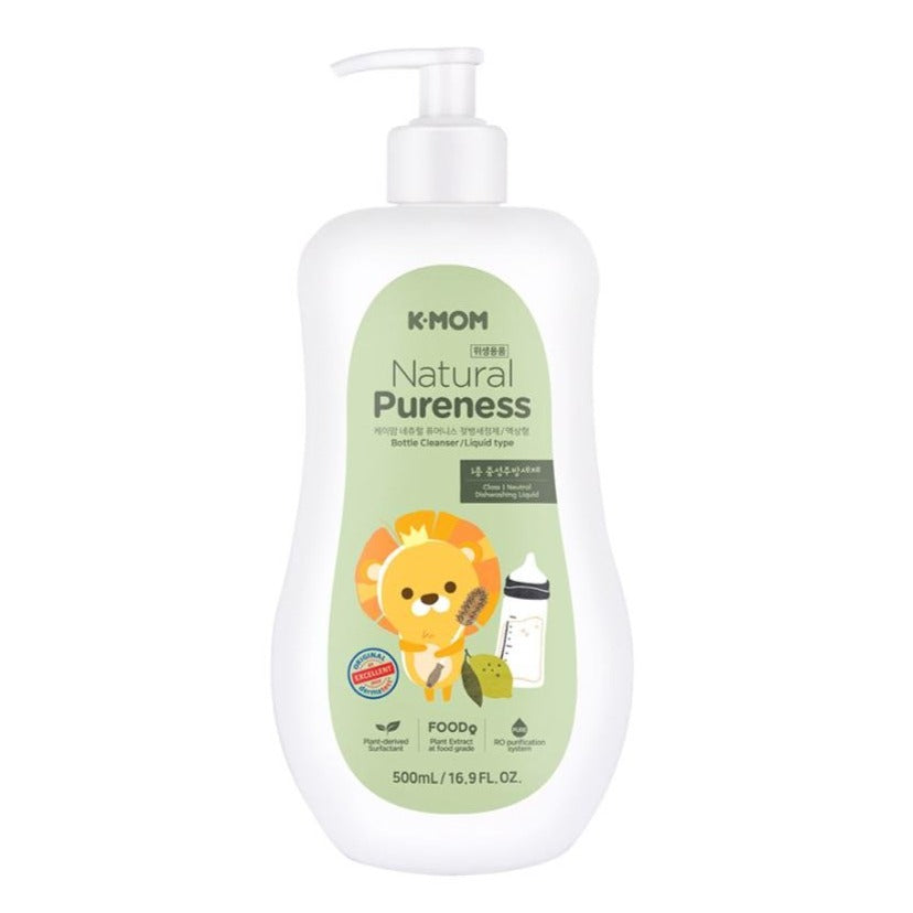 K-MOM Natural Pureness Bottle Liquid Cleanser 500ml