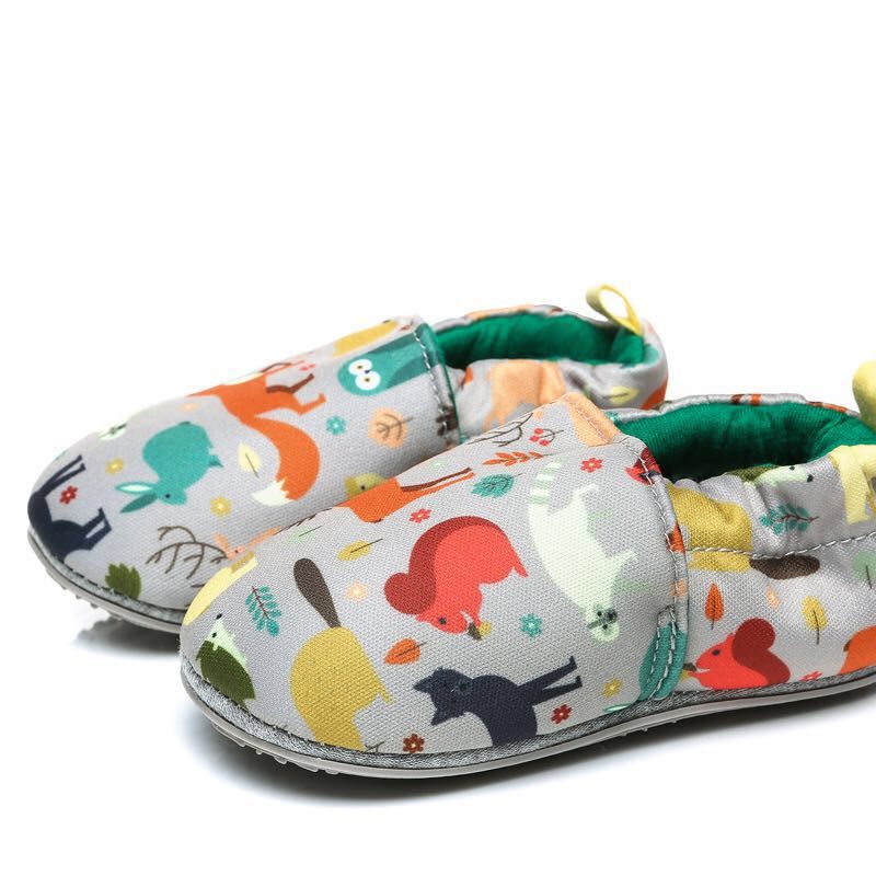 Earth Bebe Baby Prewalk Shoes- Squirrel