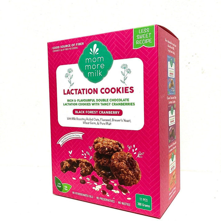 Mom More Milk Lactation Cookies- Black Forest Cranberry