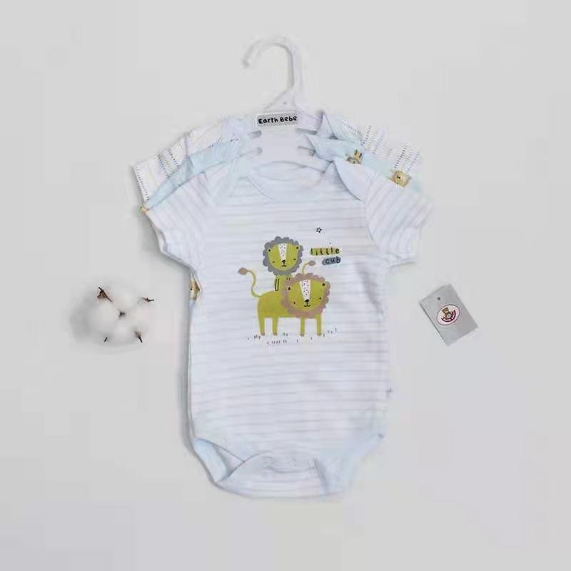 Earth Bebe 3 in 1 Rompers Set 0-3 months – image 1